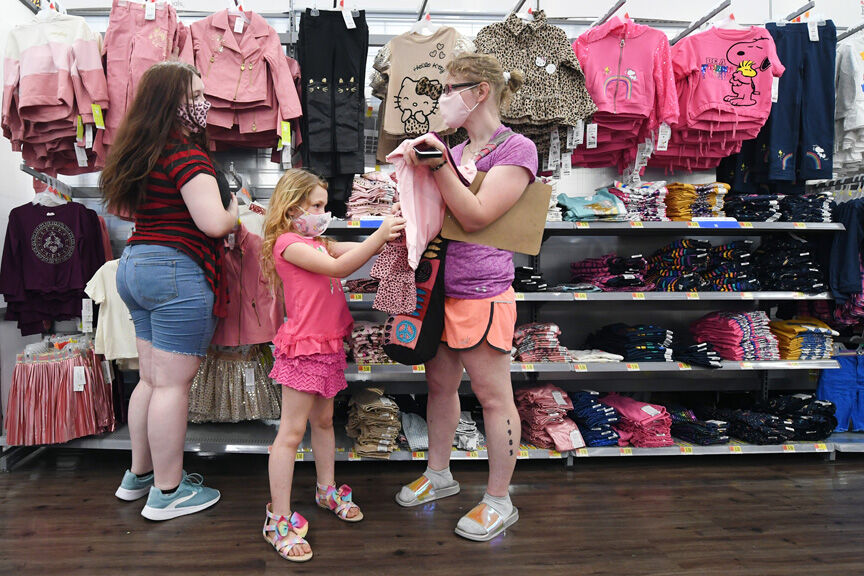 Back-to-school shopping spree